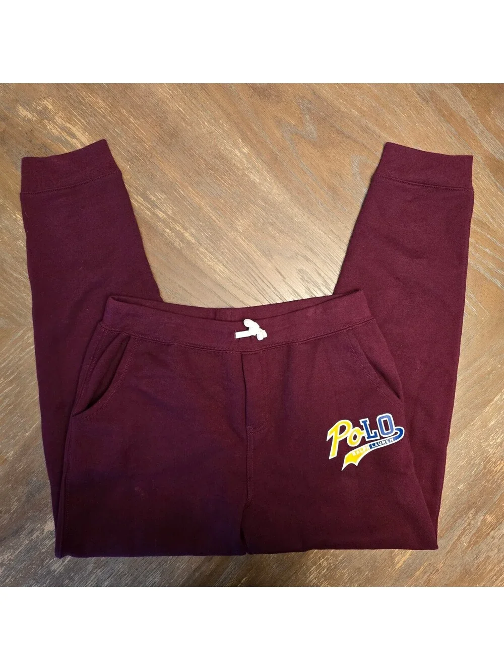 Polo Ralph Lauren Maroon Joggers XL